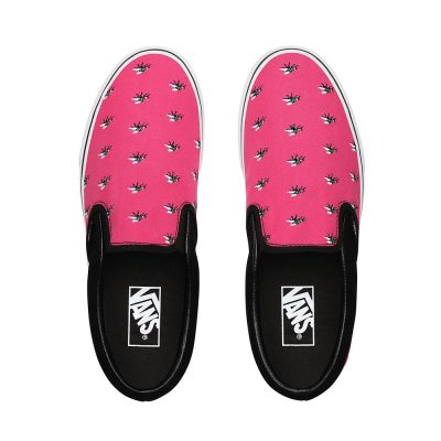 Vans Trap Fly Classic Slip-On - Kadın Slip-On Ayakkabı (Küpe Çiçeği Mor)